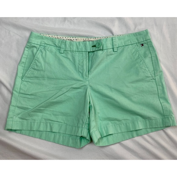 Tommy Hilfiger Shorts Tommy Hilfiger Womens Light Green Shorts